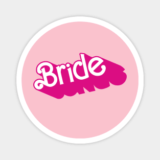 Bride Barbie logo Magnet